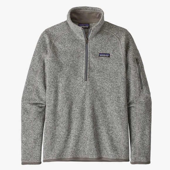 PATAGONIA GREY QUARTER-ZIP FLEECE, LIGHTLY USED - Picture 4 of 4